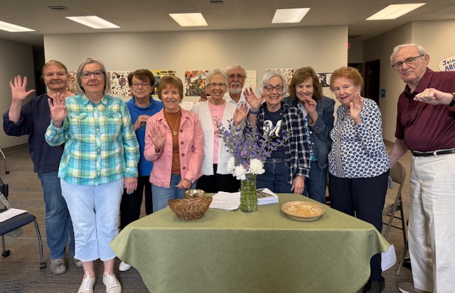 5-31-26 Bonnie, Patty, Linda, Lynn, Chris, Paul, Faye, Laraine, Marilyn, Gene